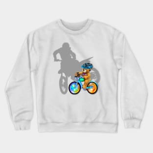 Bike Riding Crewneck Sweatshirt